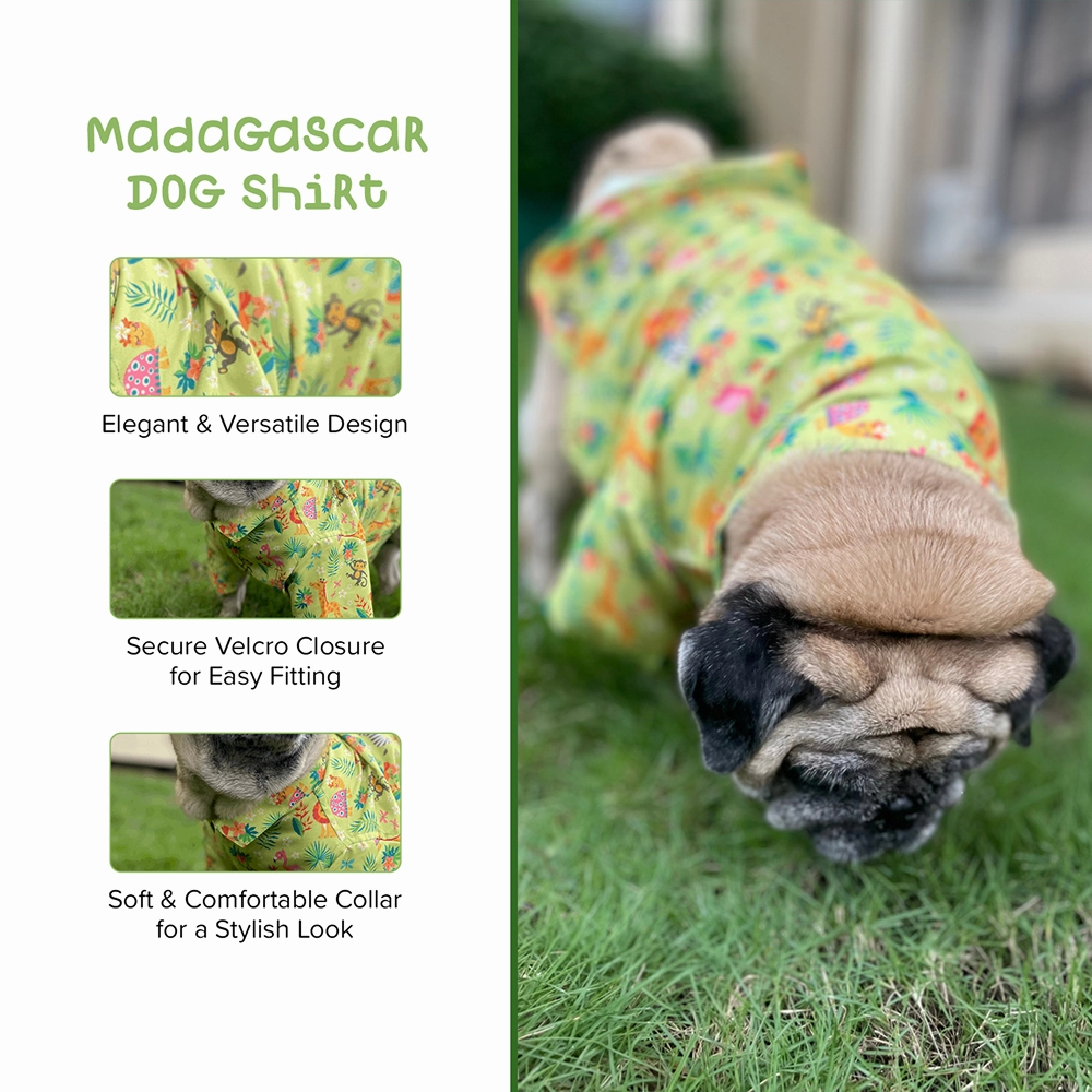 15buttons Madagascar Shirt for Dogs
