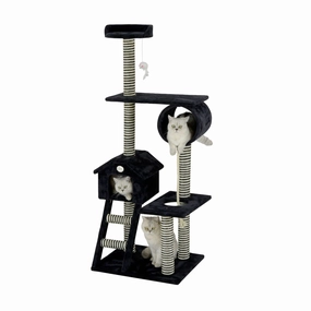 60?? Black Cat Tree Condo