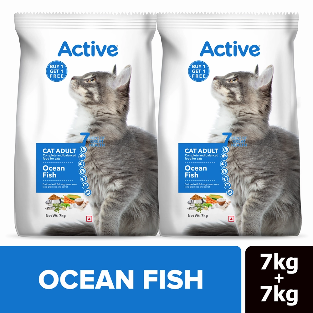Active Ocean Fish Adult Cat Dry Food