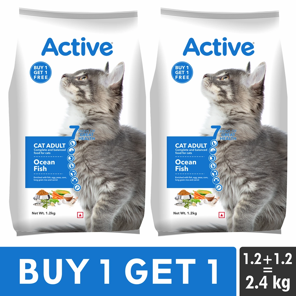 Active Ocean Fish Adult Cat Dry Food