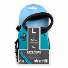 Adventure Retractable Leash - 5M - Large (Various Colours)