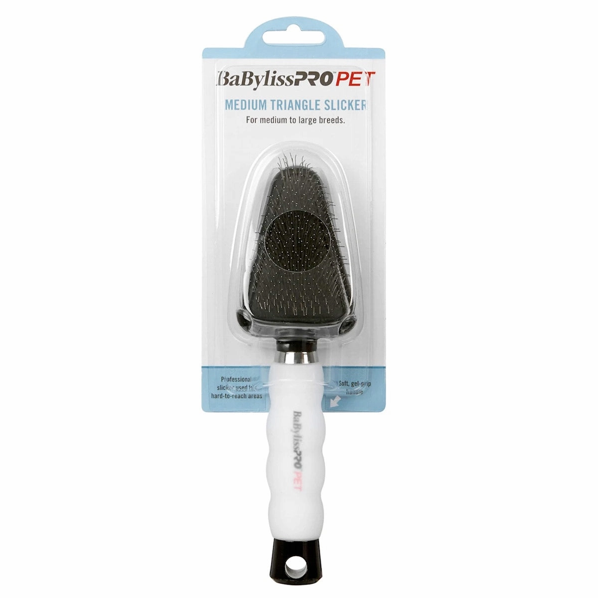 BaByliss PRO PET Triangle Slicker Dog Brush ?C Medium