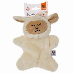 Barkbutler x Fofos Glove Plush Sheep Toy for Dog and Cats (Beige)