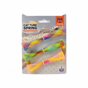 Barkbutler x Fofos Spring Tube Catnip Toy for Cats