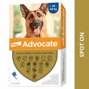 Bayer Advocate Dog Tick and Flea Control Spot On