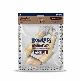 Bowlers Chewrope Abacus Rope Toy for Dogs (Brown)