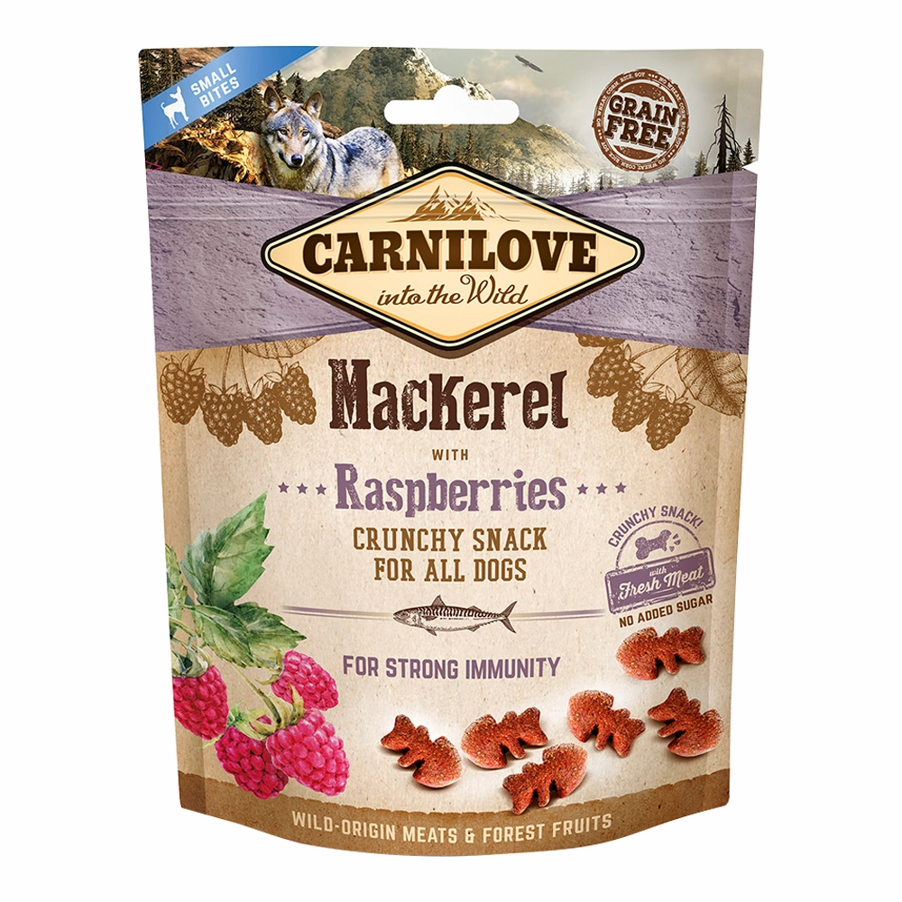 Carnilove Mackerel with Raspberries Crunchy Snack for Dogs - 200g