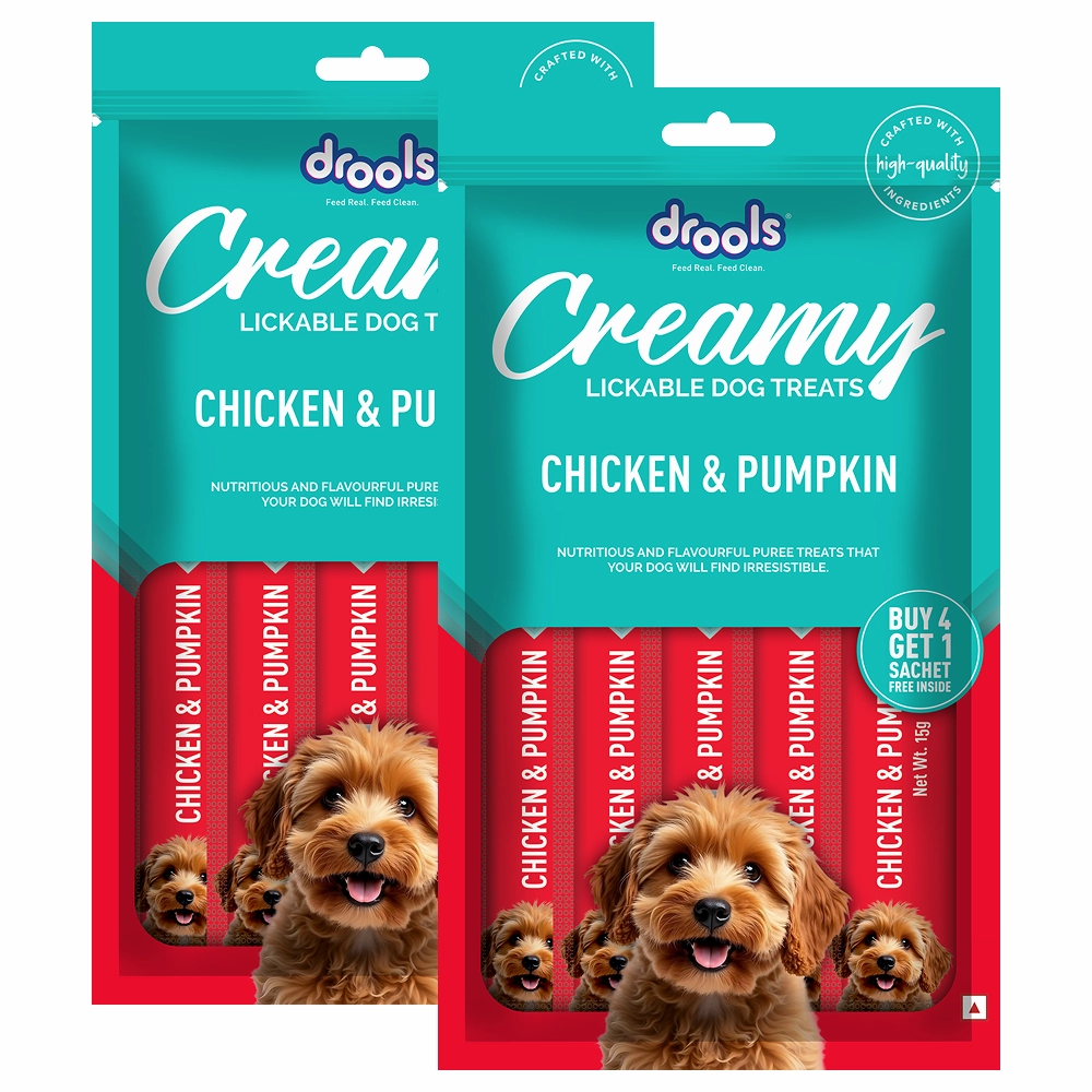 Drools Chicken & Pumpkin Creamy Dog Treats