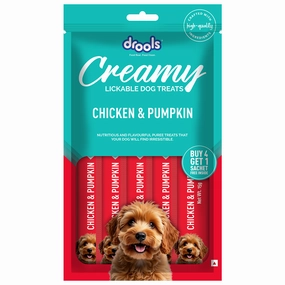 Drools Chicken & Pumpkin Creamy Dog Treats