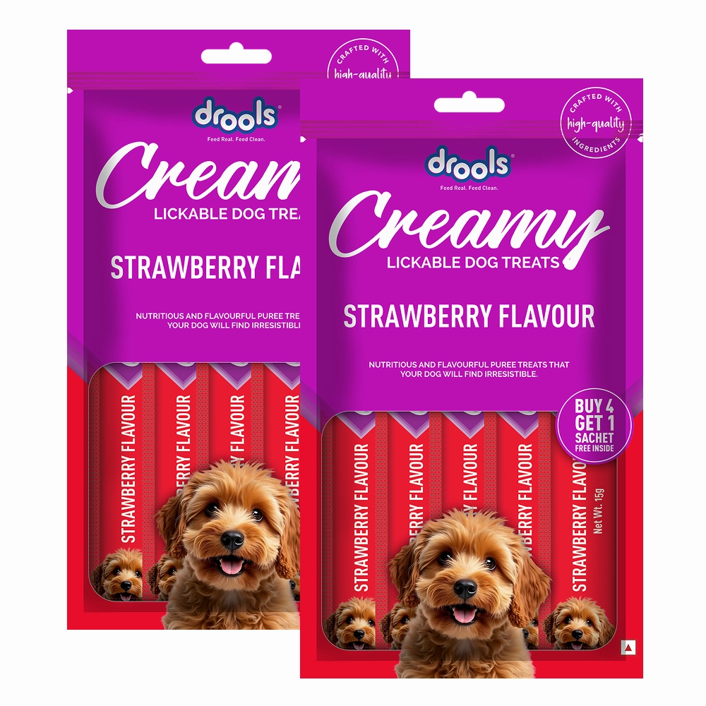 Drools Strawberry Creamy Dog Treats