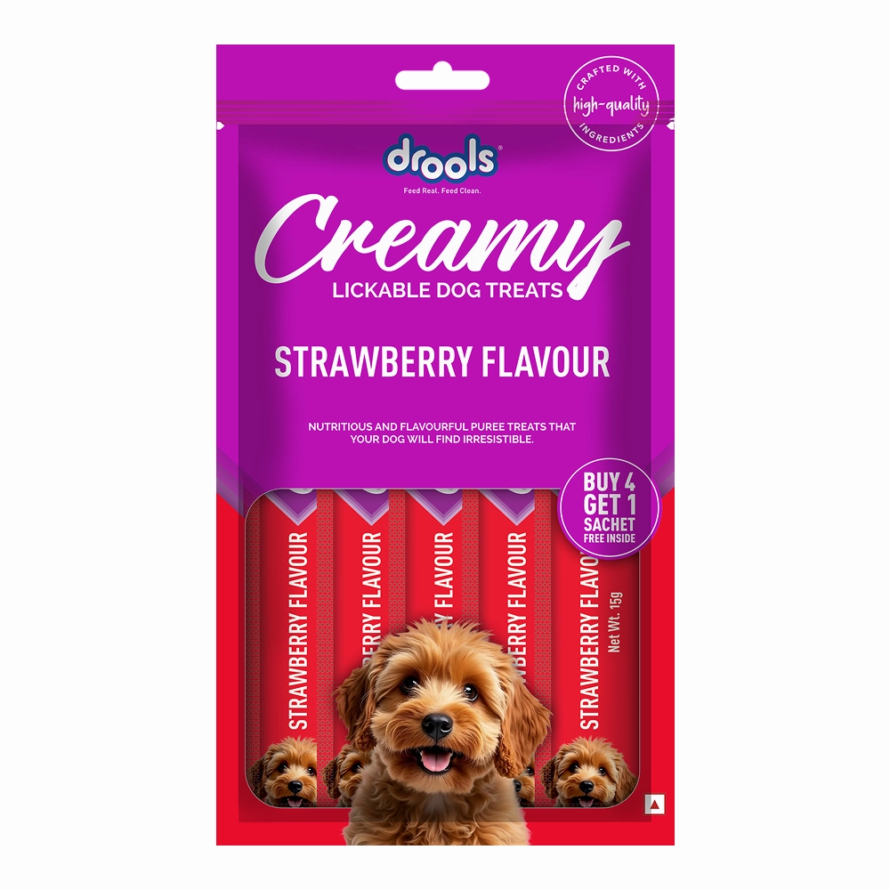 Drools Strawberry Creamy Dog Treats