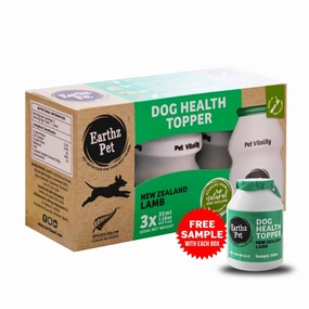 Earthz Pet New Zealand Lamb Health Topper for Dogs
