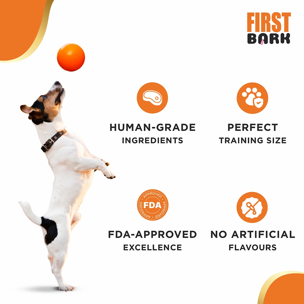 First Bark Chicken Training Cubes Dog Treat