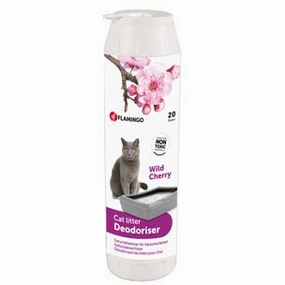 Flamingo Cat Litter Deodoriser (Wild Cherry)
