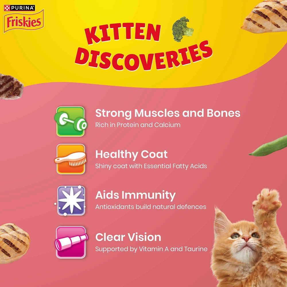 Friskies Kitten Cat Dry Food