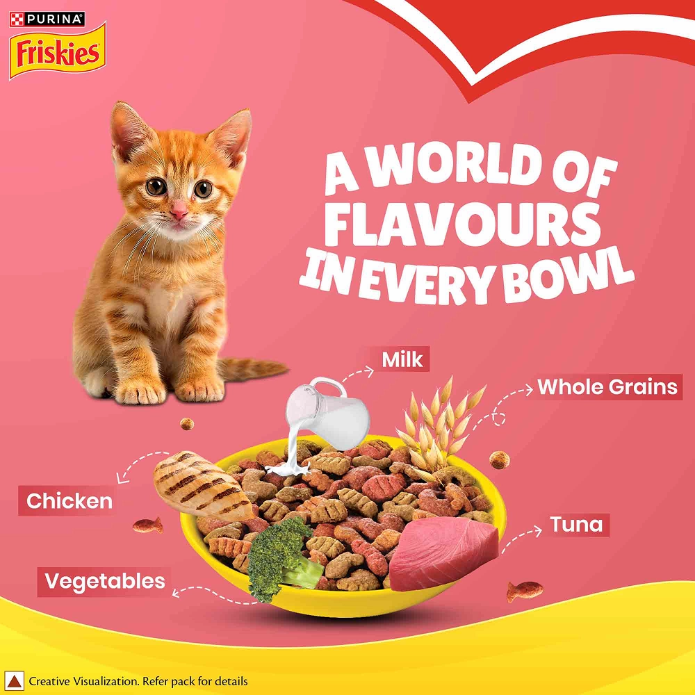 Friskies Kitten Cat Dry Food