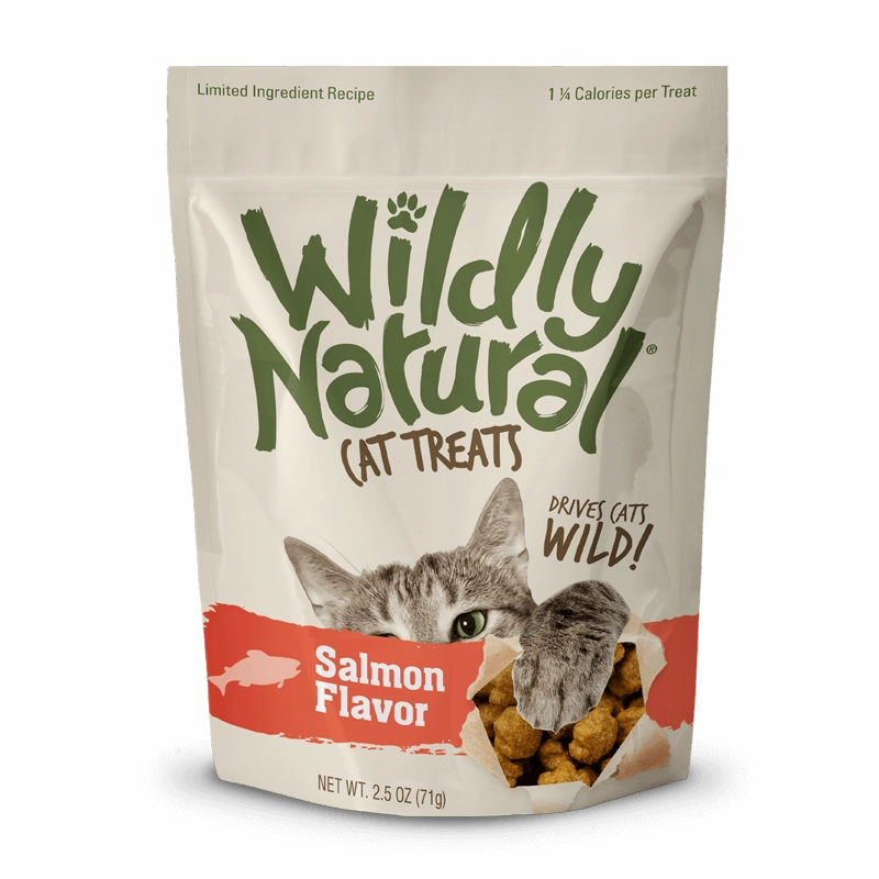 Fruitables Wildly Natural Cat Treats ?C Salmon Flavor (71g)