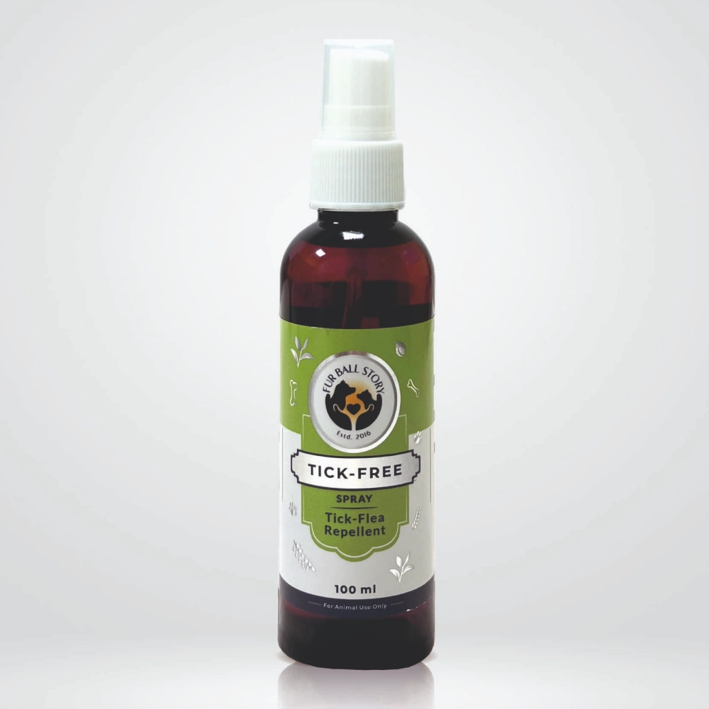FurBall Story Tick & Flea Spray Repelling Spray For Dogs & Cats for Dogs