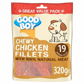 Good Boy Chewy Chicken Fillets Value Pack 320G