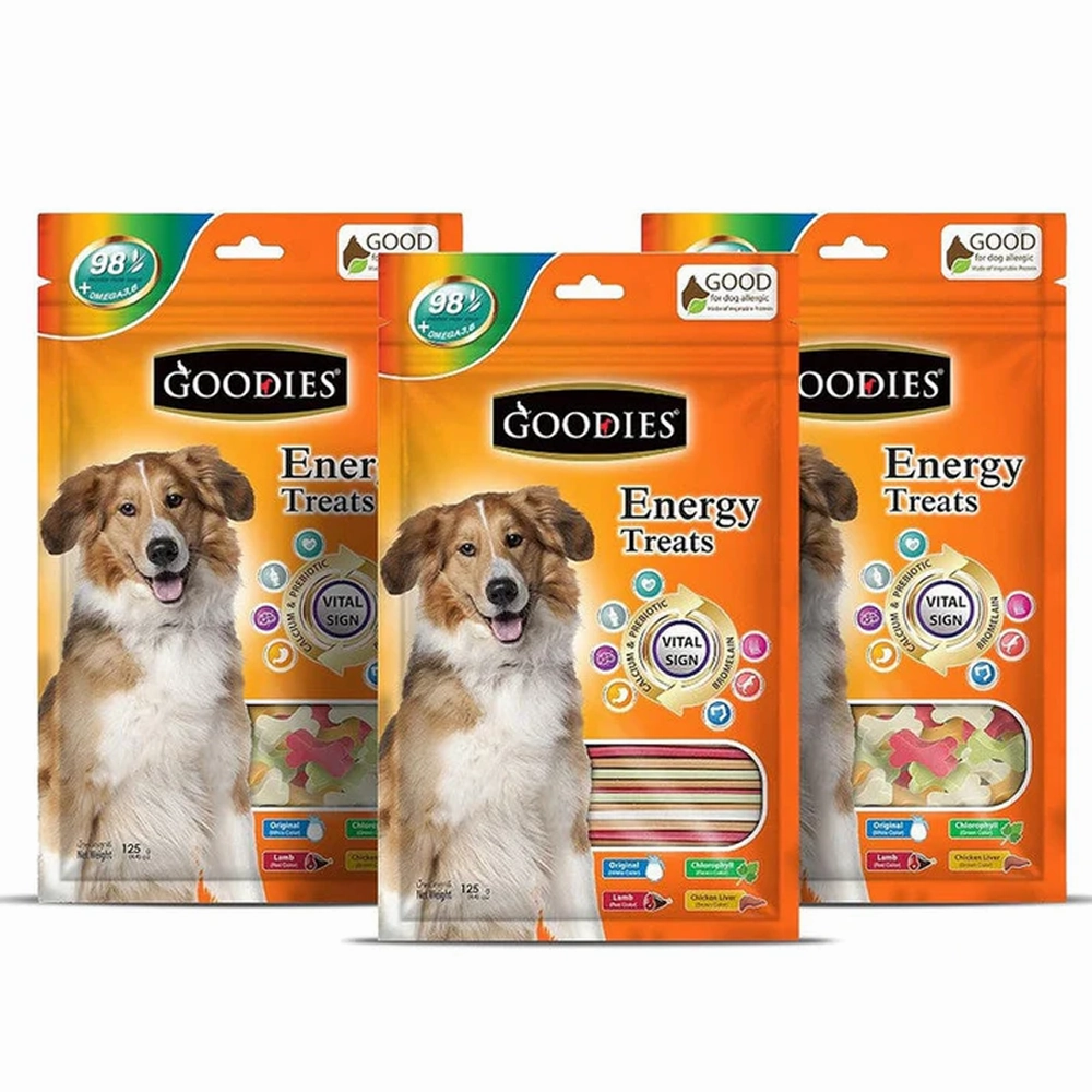 Goodies Energy Treats Calcium Flavoured Dog Treats