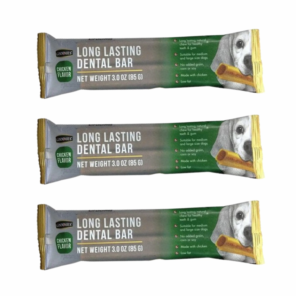 Goodies Long Lasting Dental Bar Chicken Dog Treats