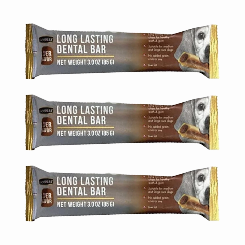 Goodies Long Lasting Dental Bar Liver Dog Treats