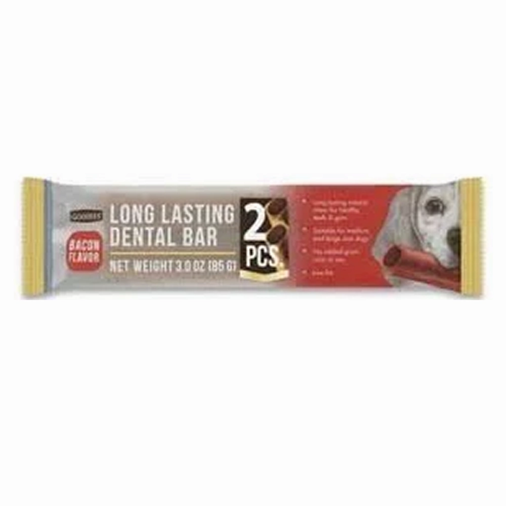 Goodies Long Lasting Dental Bar Salmon Dog Treats