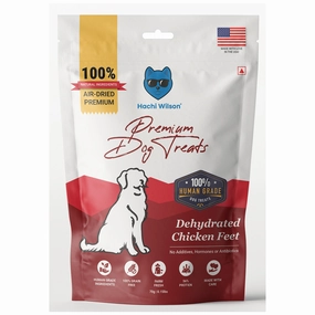 Hachi Wilson Premium Dehydrated Chicken Feet Jerky Dog Treat