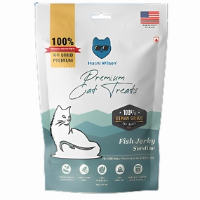 Hachi Wilson Premium Sardine Fish Jerky Cat Treat
