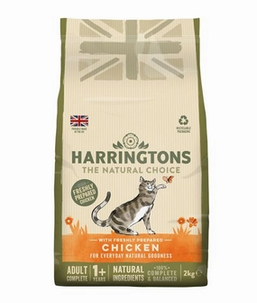 Harringtons Complete Chicken Adult Dry Cat Food - 2KG
