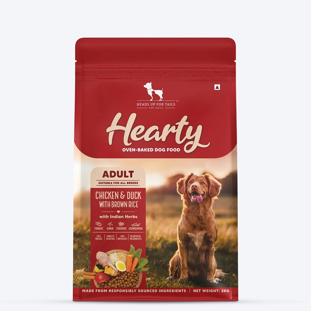 HUFT Hearty Oven Baked Chicken & Duck with Brown Rice Adult Dog Dry Food