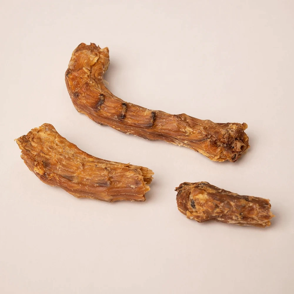 HUFT Sara's Dehydrated Chicken Neck Jerky Dog Treats