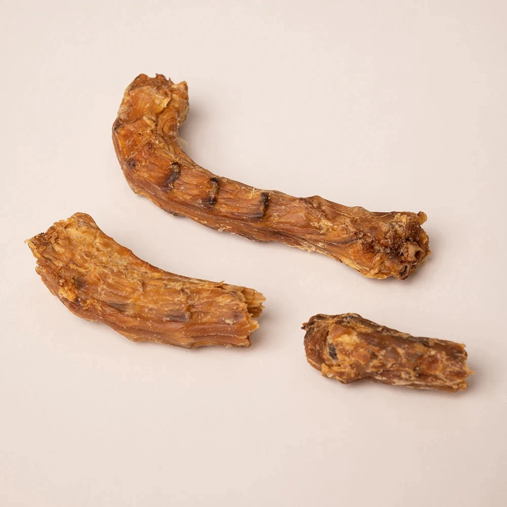 HUFT Sara's Dehydrated Chicken Neck Jerky Dog Treats