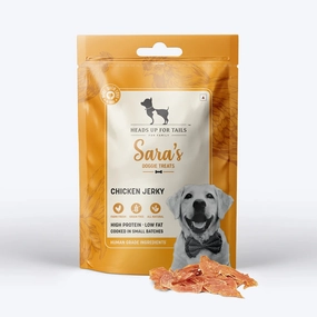 HUFT Sara's Doggie Chicken Jerky Dog Treats