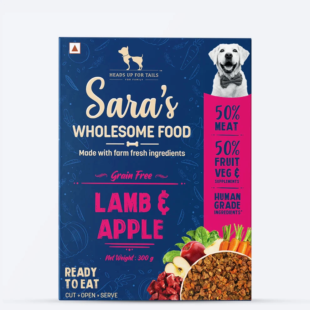 HUFT Sara's Wholesome Grain Free Lamb & Apple Dog Wet Food