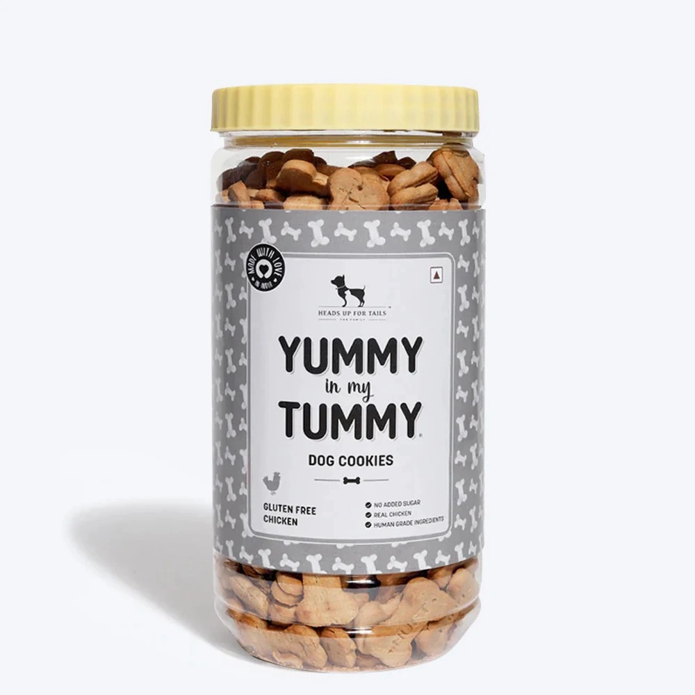 HUFT Yummy in My Tummy Gluten Free Real Chicken Cookies Dog Treats