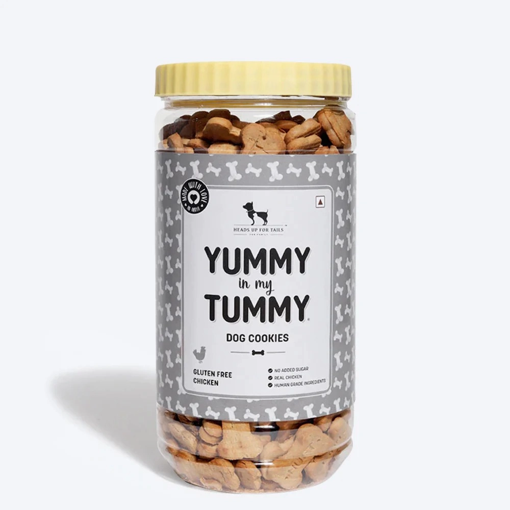 HUFT Yummy in My Tummy Gluten Free Real Chicken Cookies Dog Treats