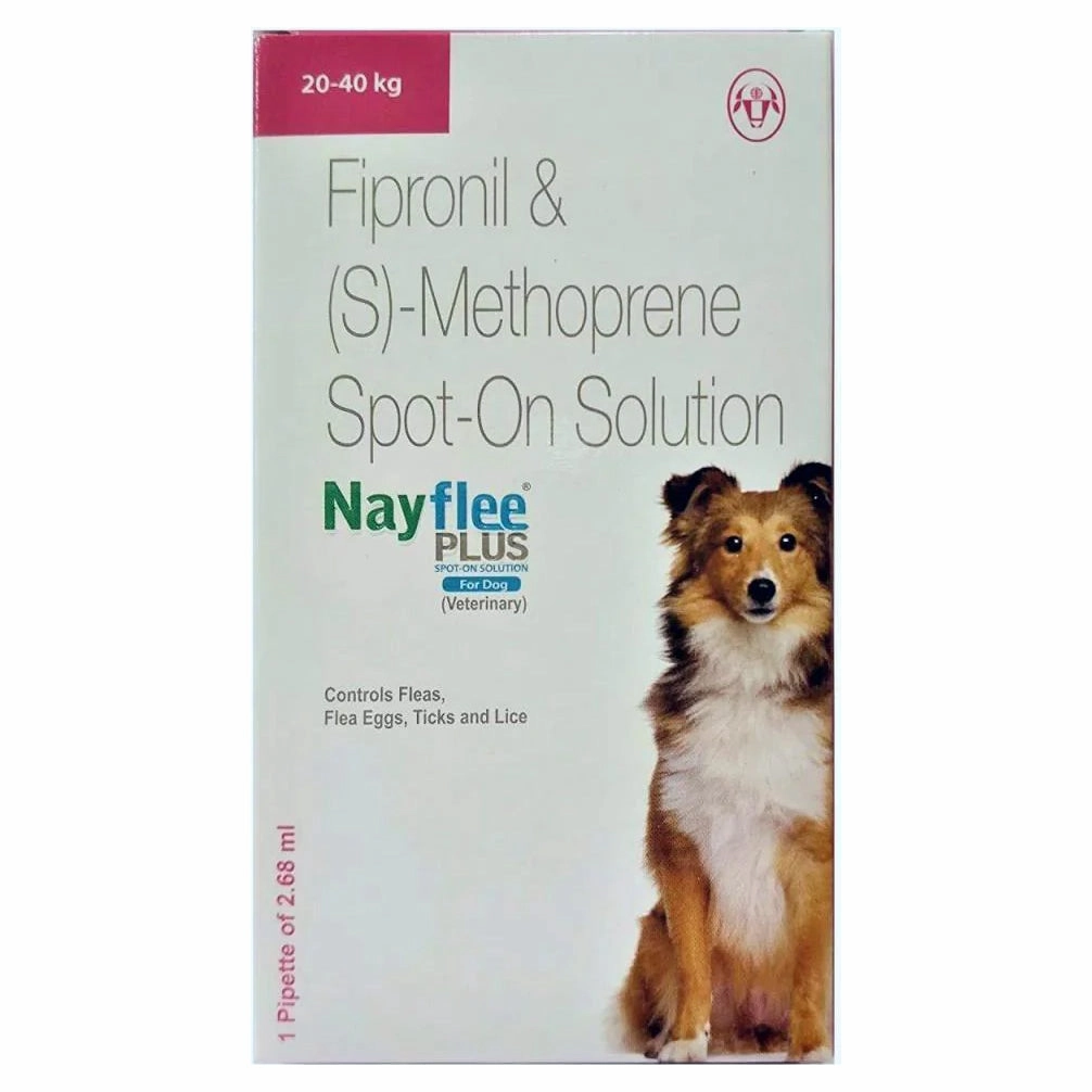 Intas Nayflee Plus Tick & Flea Spot On Dogs