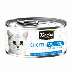 Kit Cat Chicken Mousse with Tuna Topper