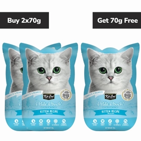 Kit Cat Kitten Tuna Cat Wet Food (Buy 2 Get 1 Free)
