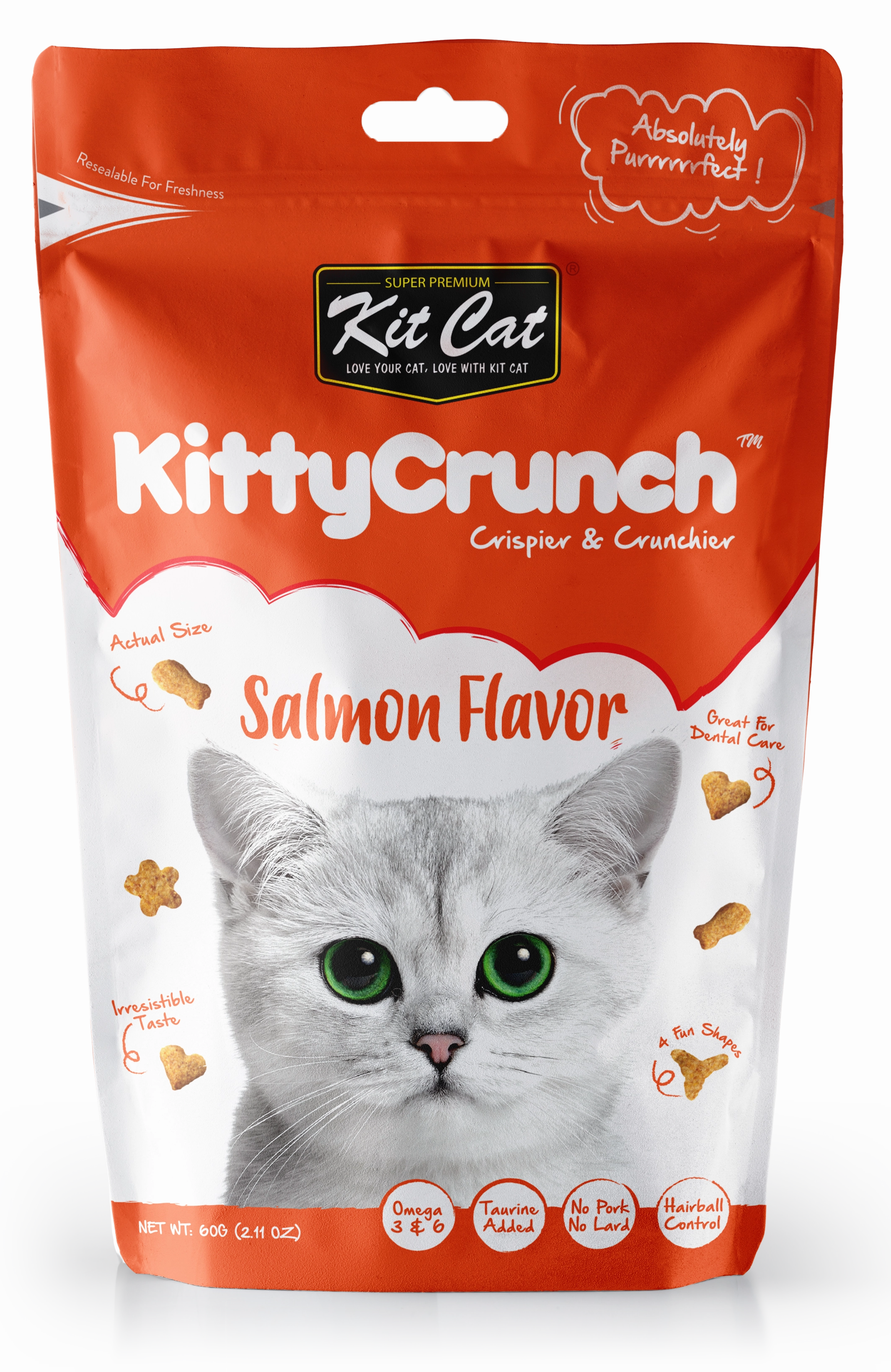 Kit-Cat Kitty Crunch Salmon Flavor