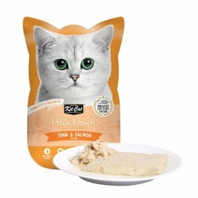 Kit Cat Petite Pouch 70g ?C Tuna & Salmon