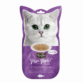 Kit Cat Puree Plus  Tuna & Collagen Care