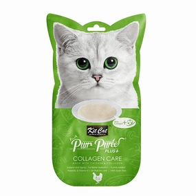Kit Cat Purr Puree Plus  Chicken & Collagen Care