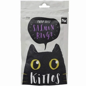 Kittos Purr Fect Salmon Rings Cat Treats (Sample)