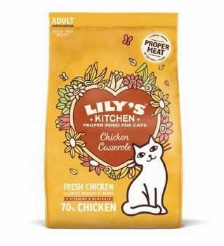 Lily's Kitchen Chicken Casserole Dry Food for Cats (2Kg)