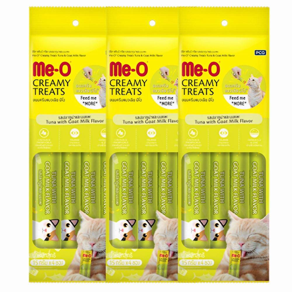 Me O Tuna & Goat Milk Creamy Cat Treat