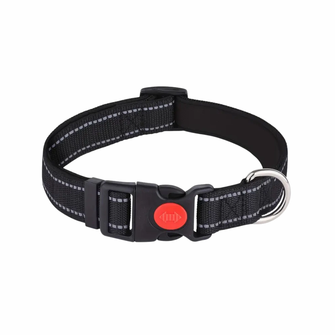 Neoprene Padded Collar - Black (L)