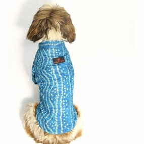 Pawgypets Bandani Kurta for Dogs (Blue)