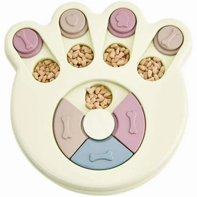 Pet Vogue Slow Feeder Paw Shaped Toy for Dogs and Cats (Green)